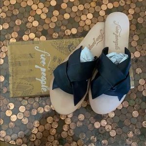 Free People Rio Vista Slide Sandal, NWT size 37/7